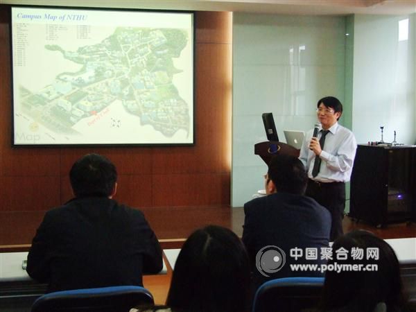 臺灣清華大學何榮銘教授應邀來實驗